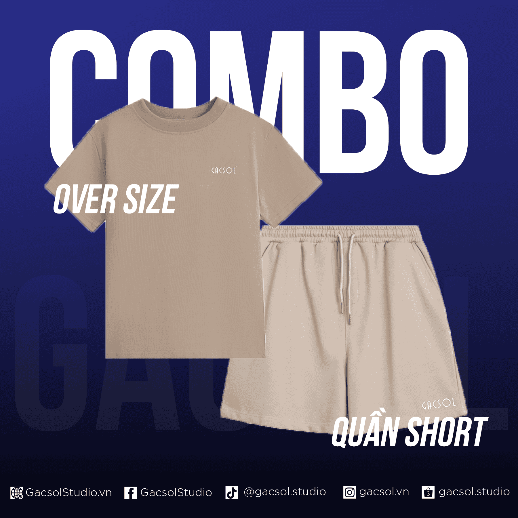 Áo Oversize Quần Short