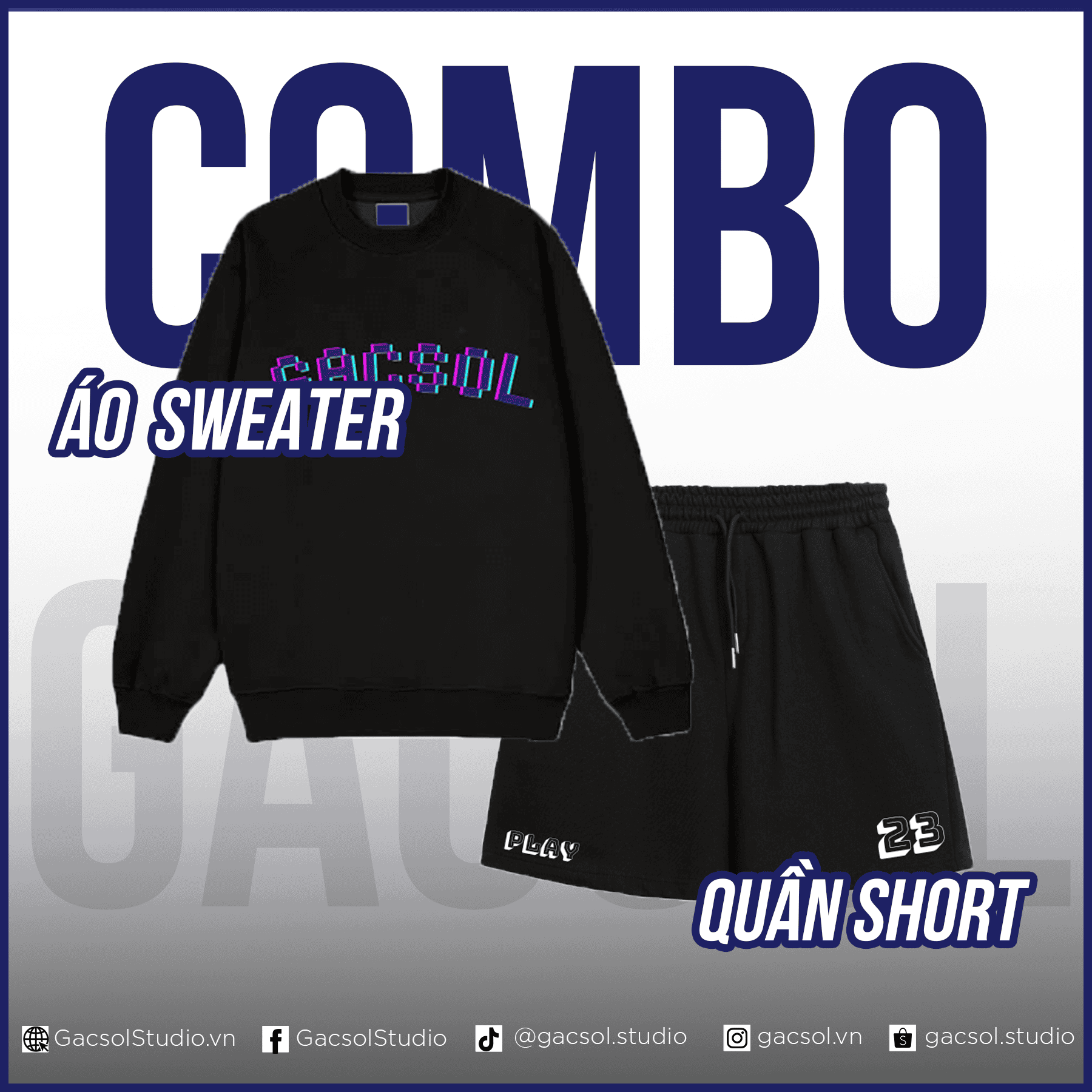 Áo Sweater Quần Short