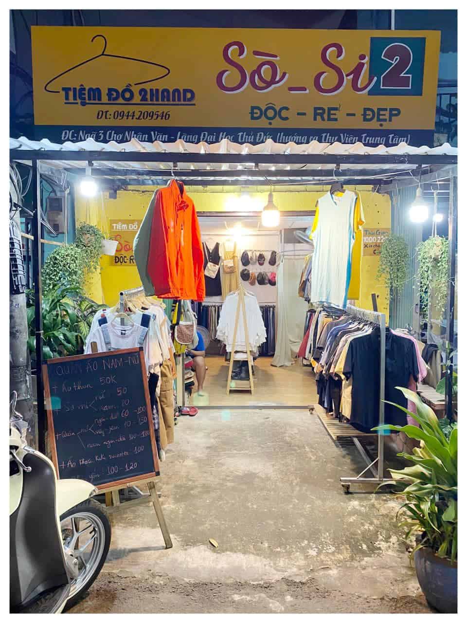 Shop secondhand Thủ Đức (Sò_Si 2)